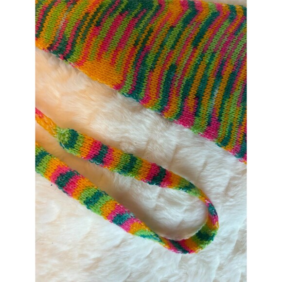 Multicolor backless knitted mini dress, sexy!! great pre-loved condition! size S - Picture 13 of 16